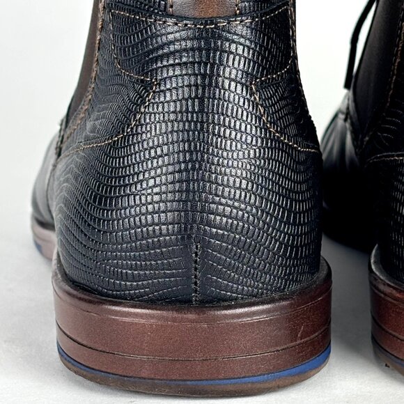 Stacy Adams Men’s Leather Dress Boots Size 10.5M Blue Laces main image 10